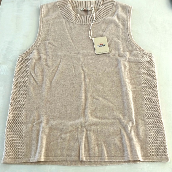 Faherty Twenty four seven sweater tank - Picture 6 of 8